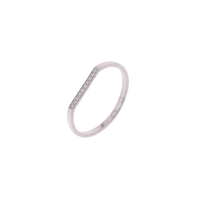 18-carat white gold rafaelle ring