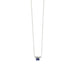 18 carat white gold nora necklace