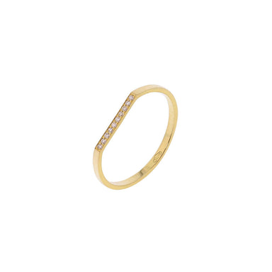 18-carat yellow gold rafaelle ring