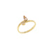 18-carat yellow gold riva ring