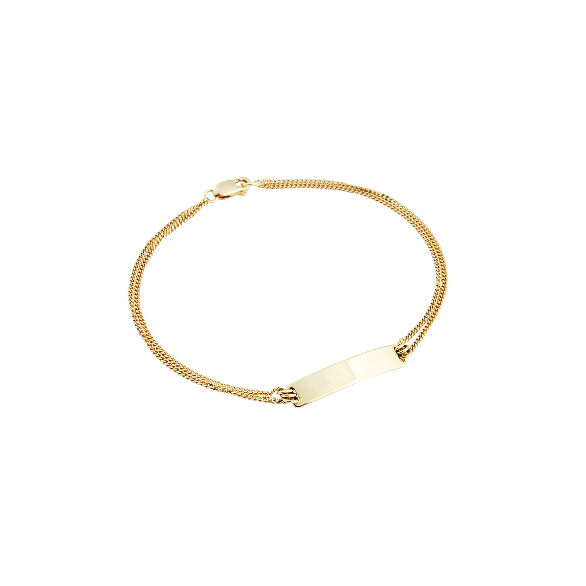 18 carat yellow gold beau bracelet