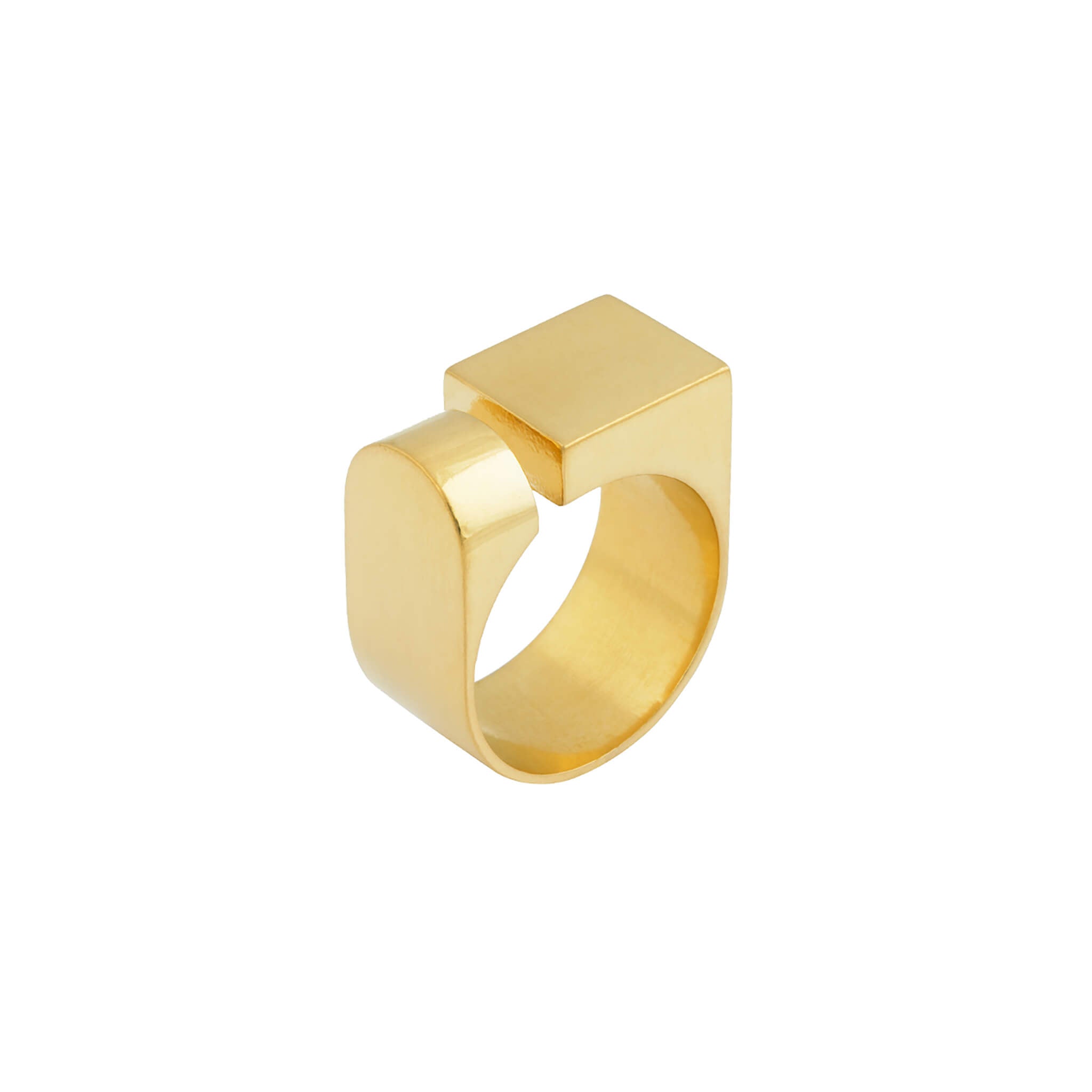 gold-plated colos ring