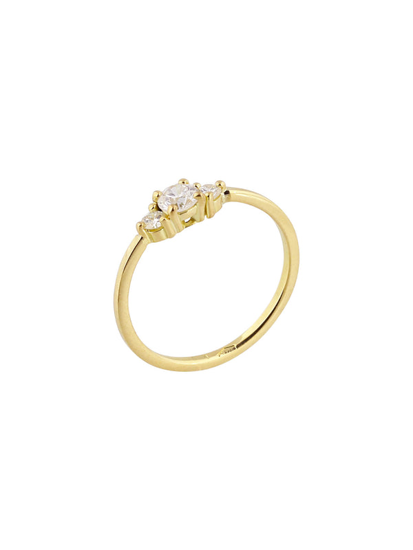 18-carat yellow gold renée ring