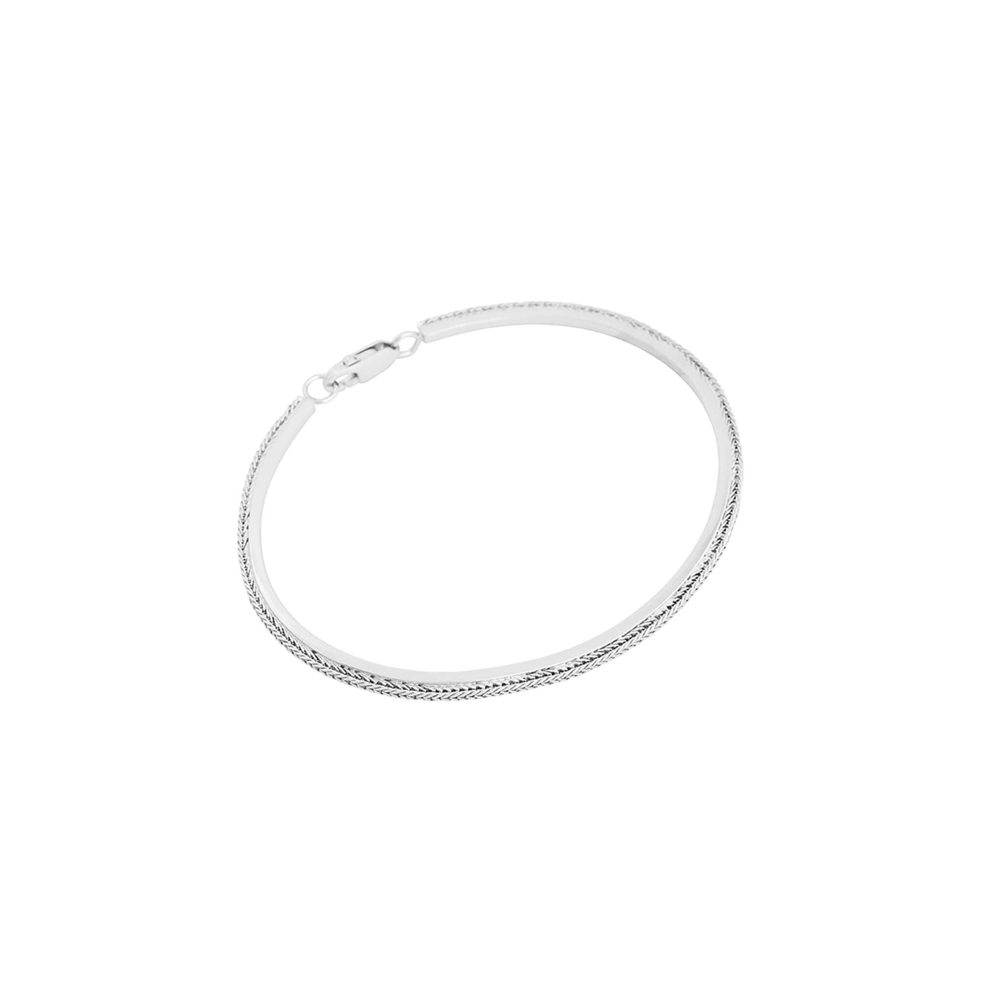 silver sans bangle