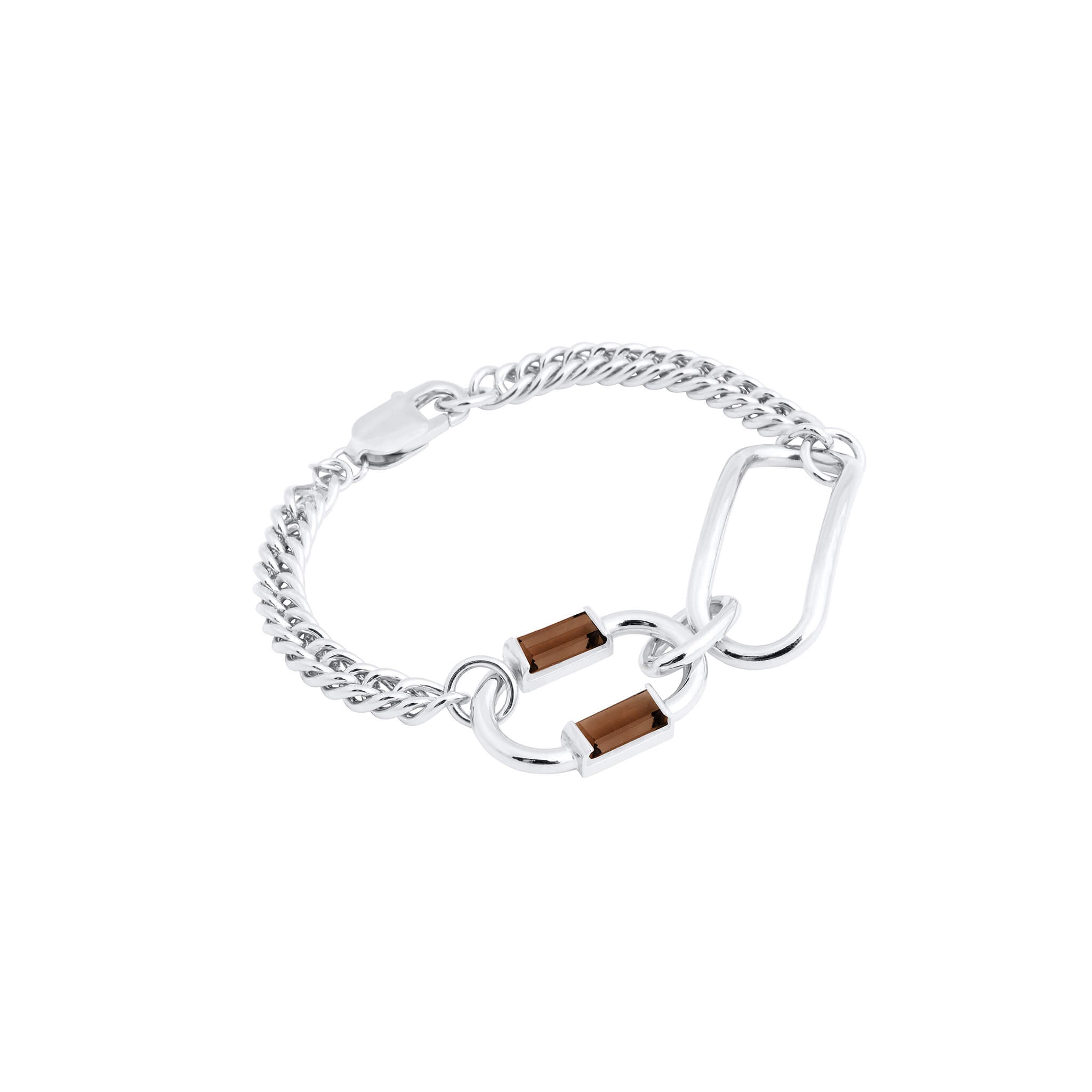 silver two of a kind bracelet - hermien