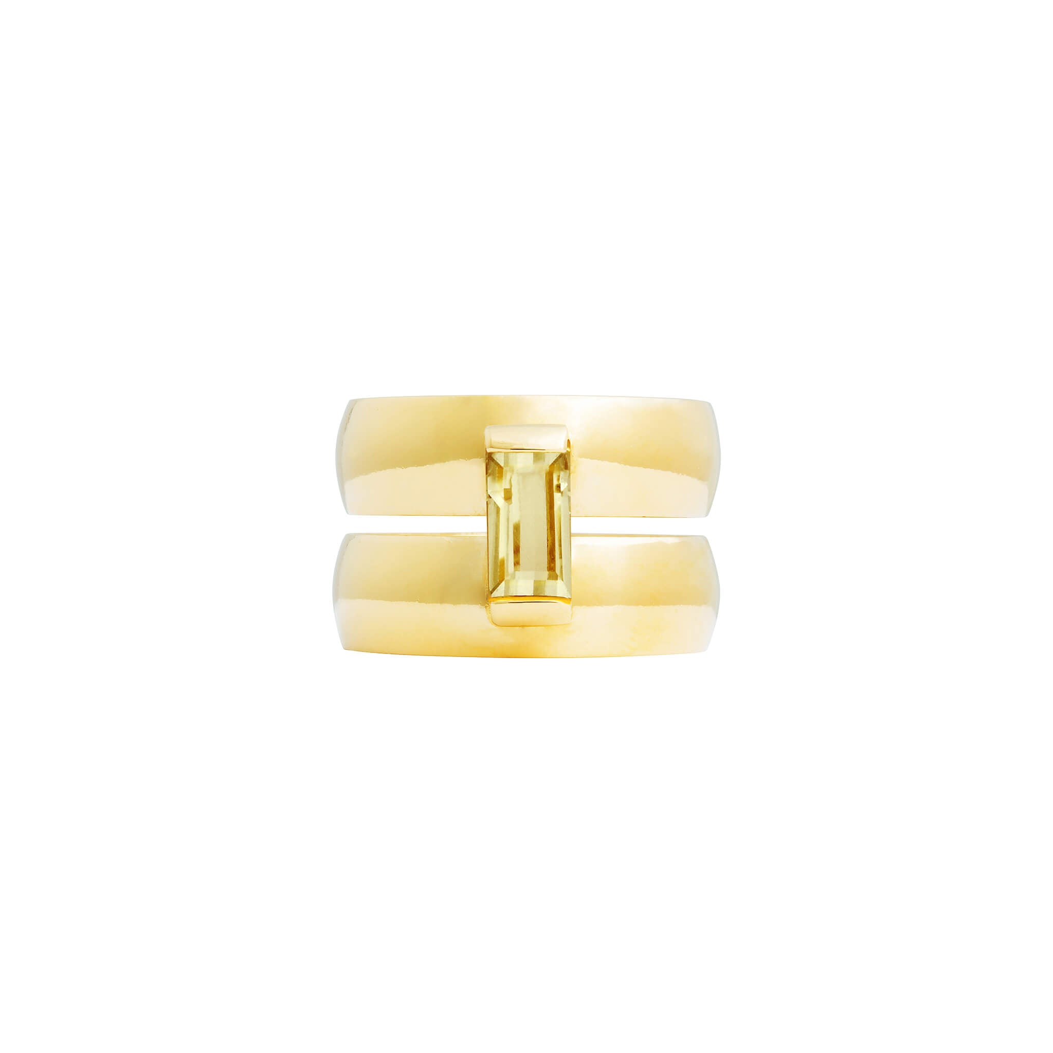 gold-plated one of a kind ring- magaly