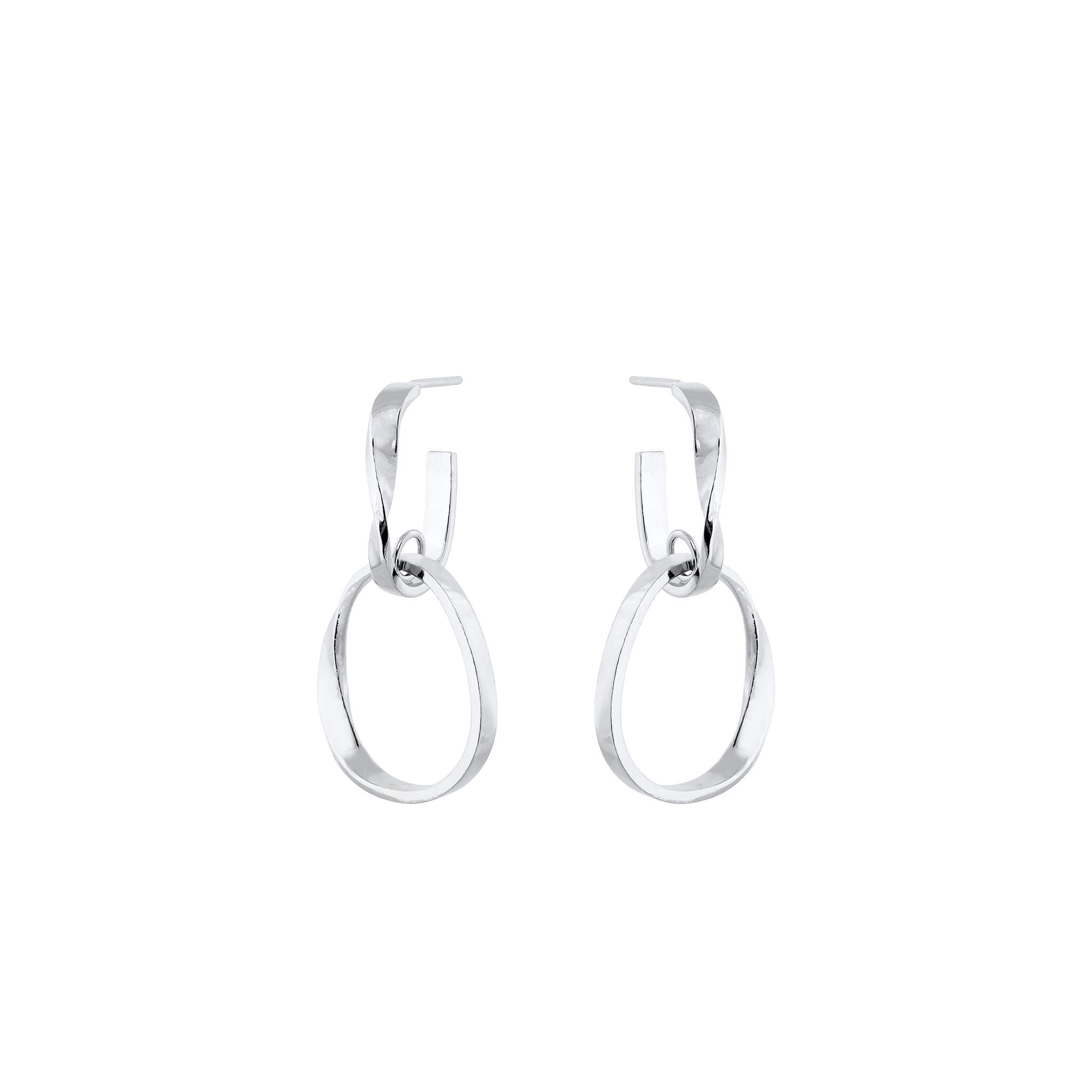 silver moby flex hoops