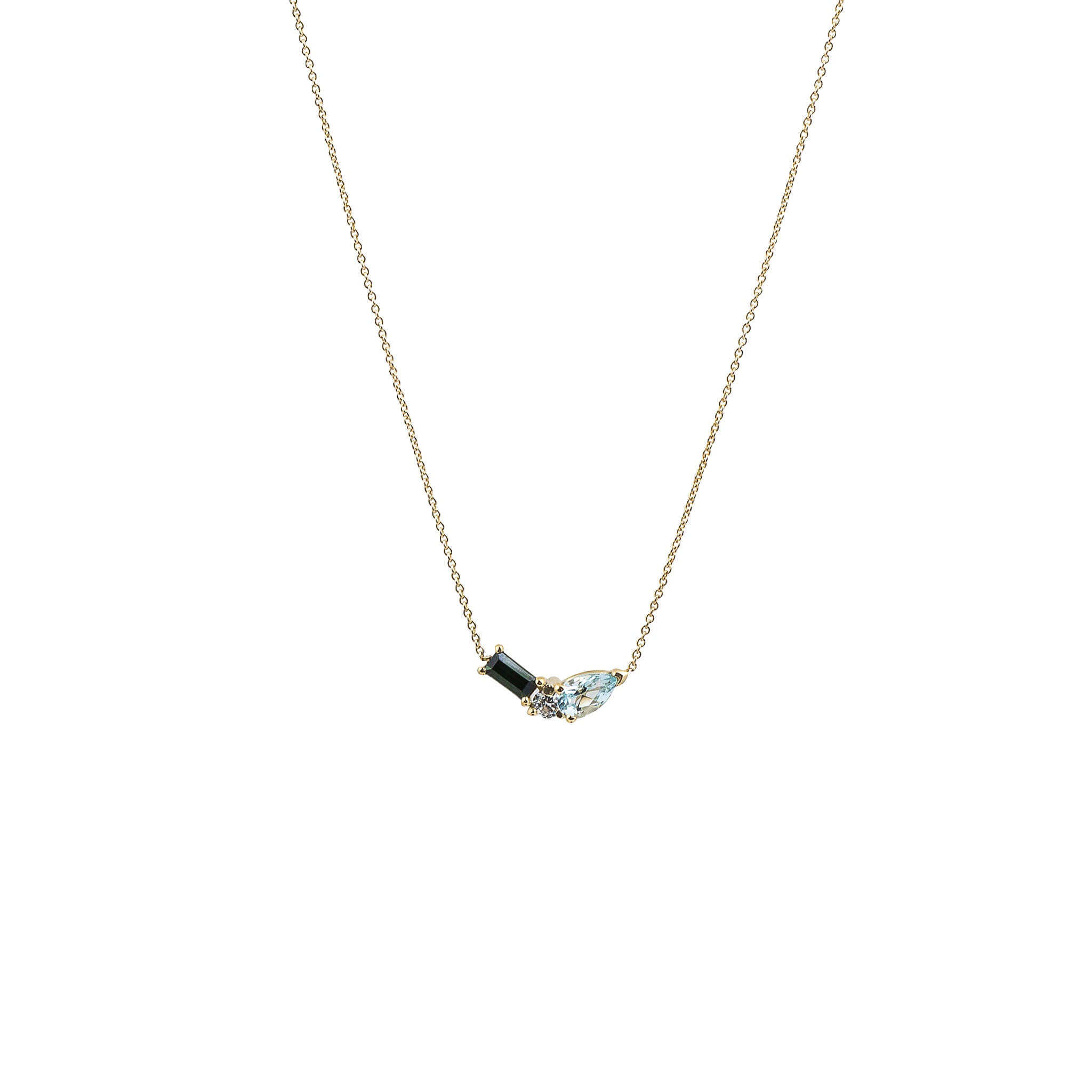 18-carat yellow gold noor necklace