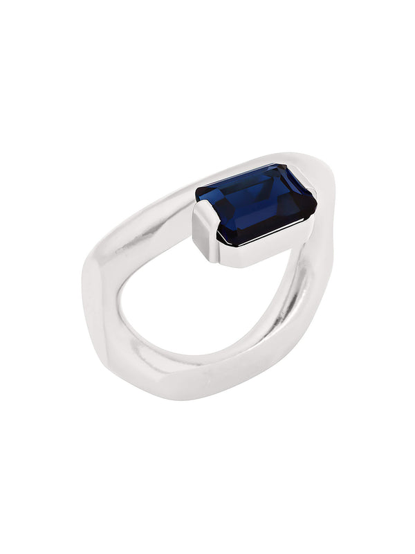 Align ring with cubic zirconia