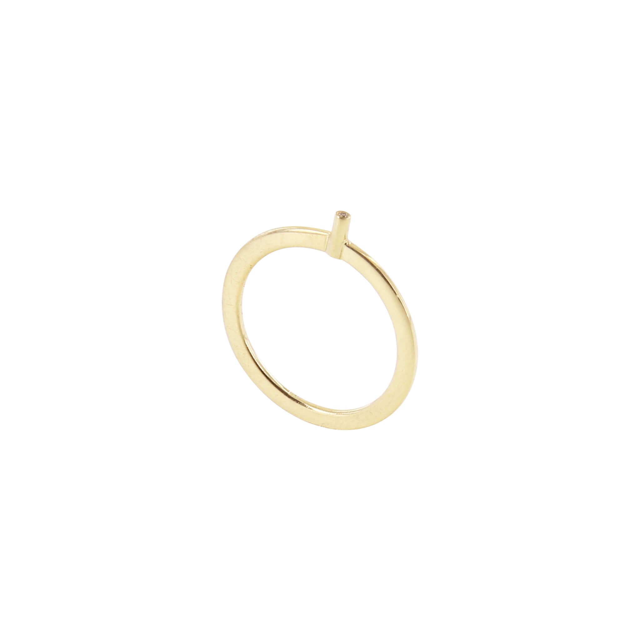 18-carat yellow gold rina ring