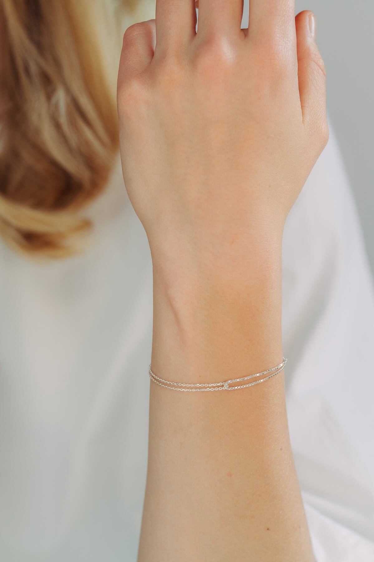 Cordy looped bracelet