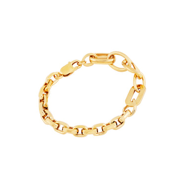 goldplated carve bracelet