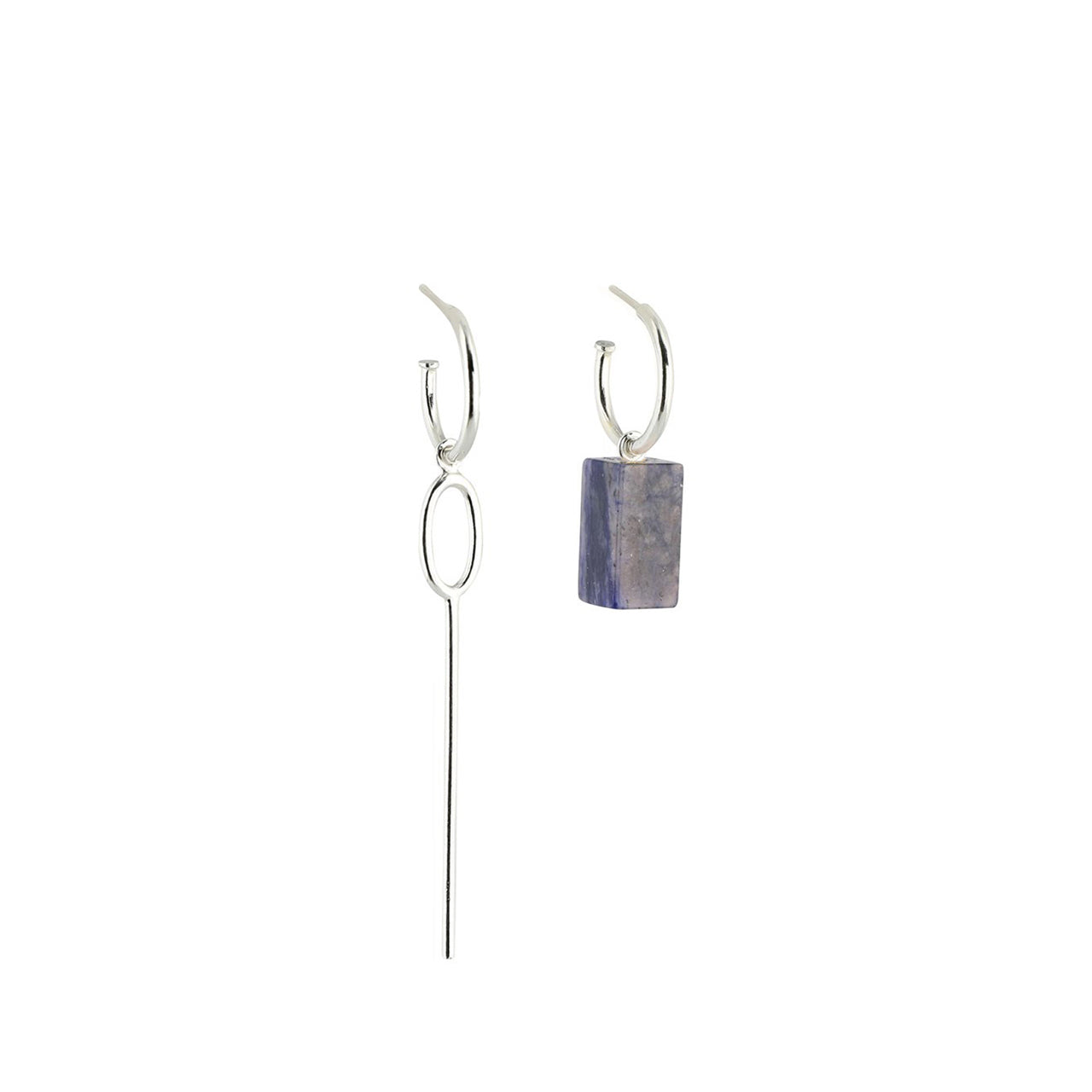 Bauspiel earrings with sodalite