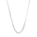 silver cordy necklace