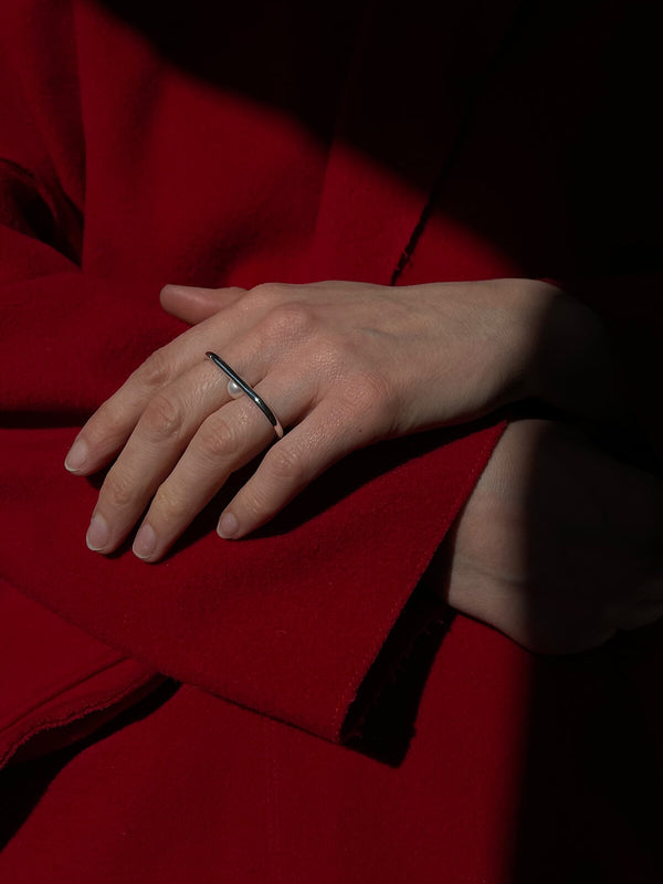 Twin Pearl Ring