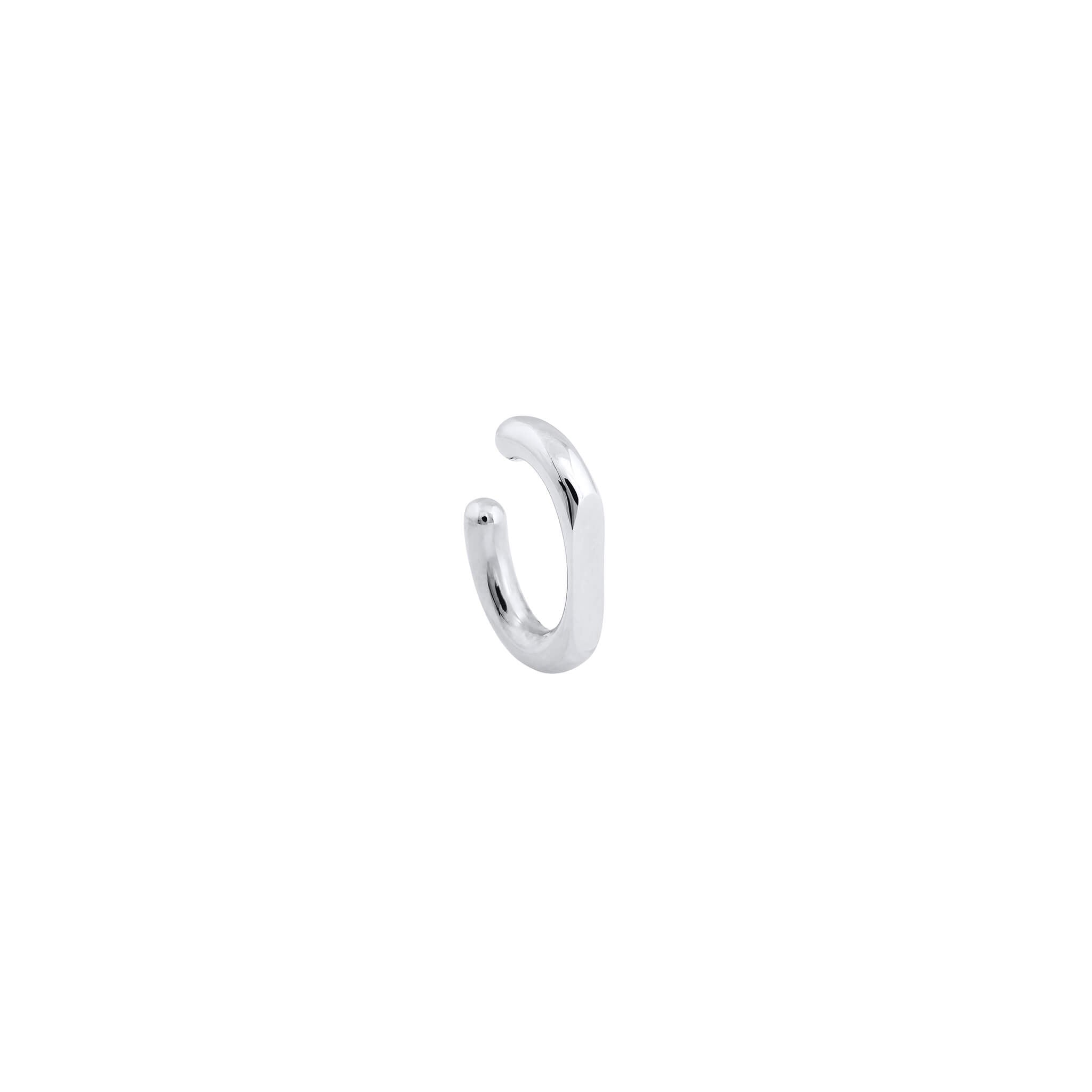 Product image of Facet ear cuff in sterling silver