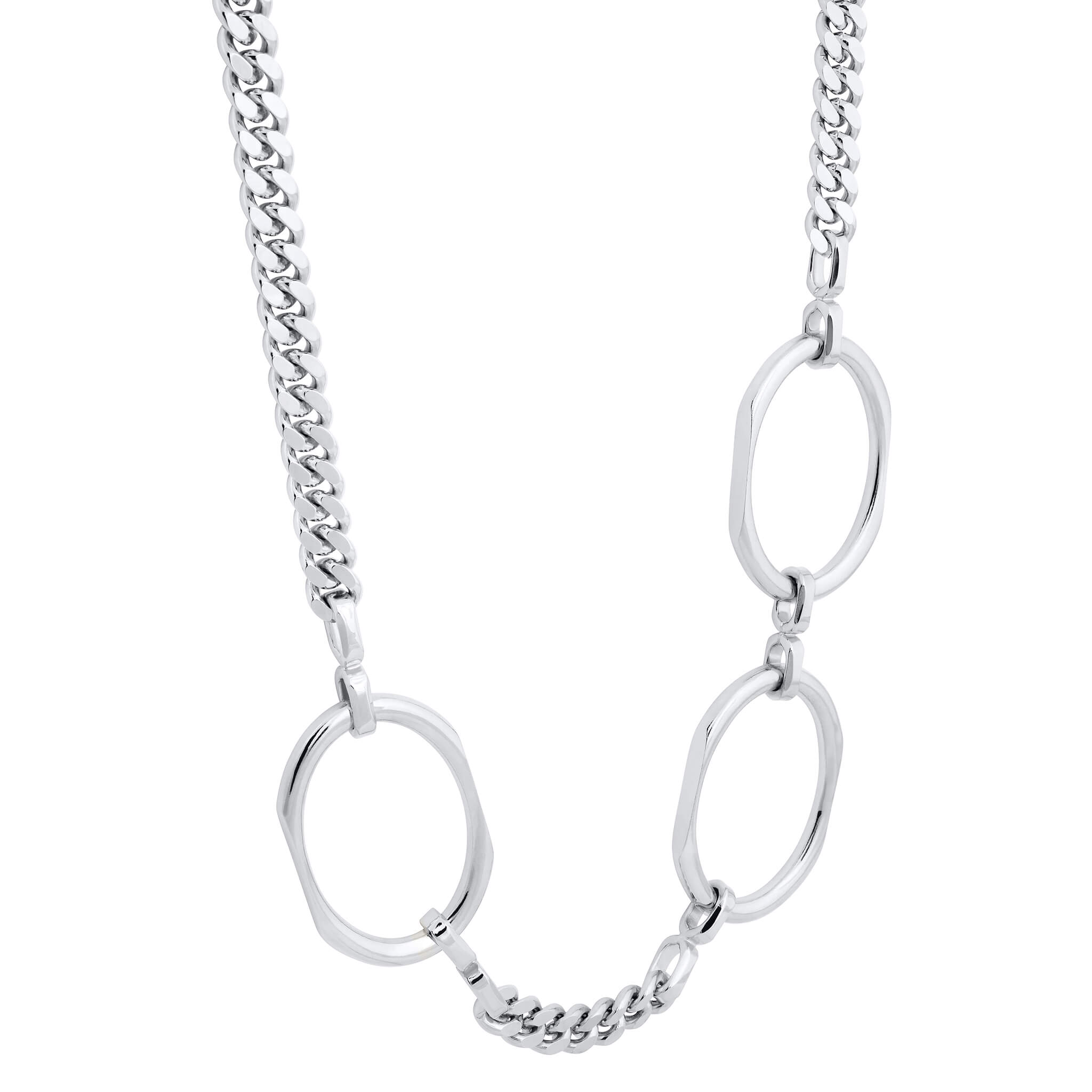 Product image of Facet necklace in sterling silver