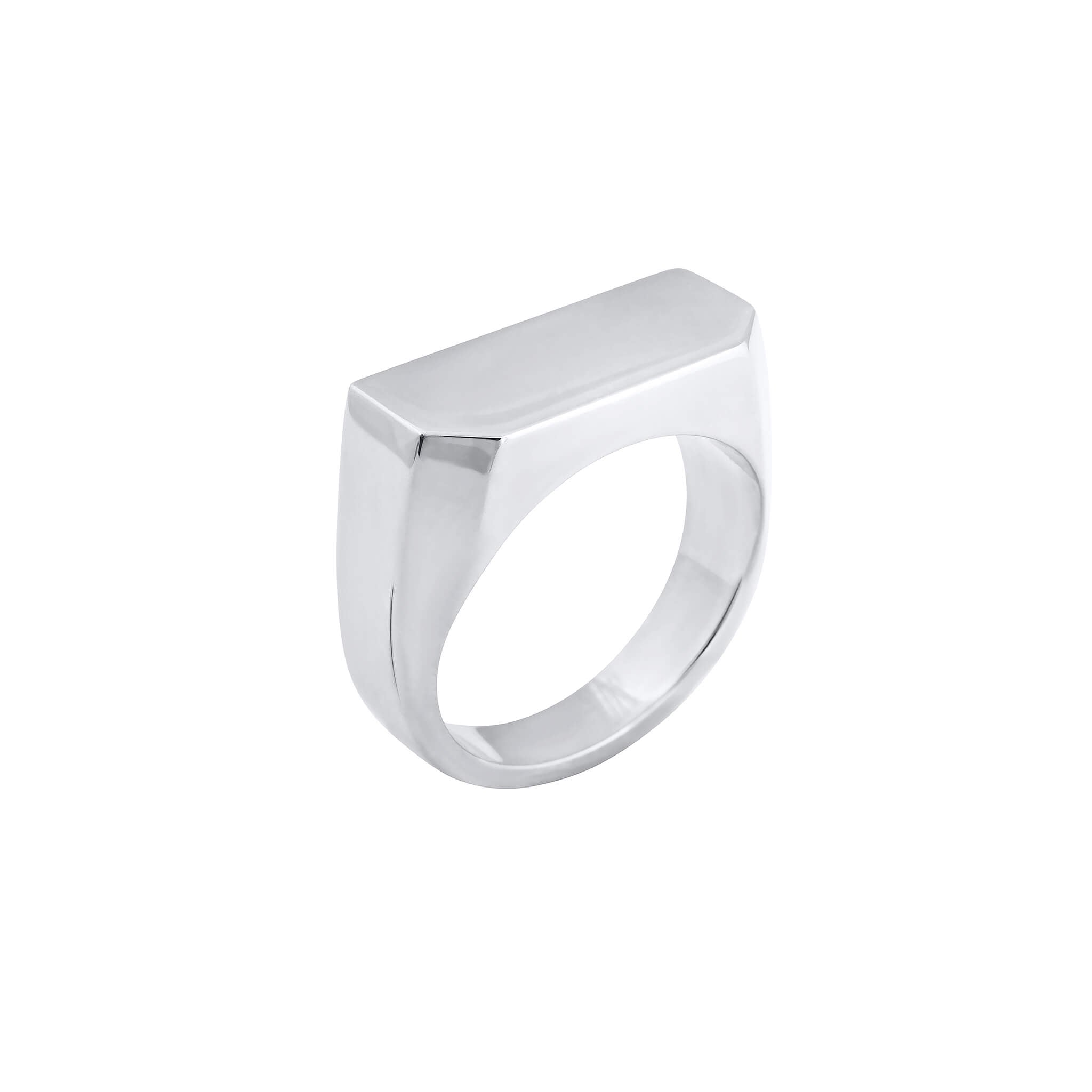 Product image of Facet ring in sterling silver