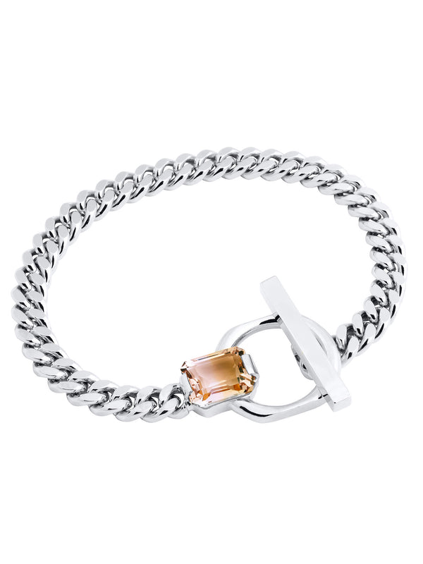 Product image of Prism bracelet with ametrine in sterling silver