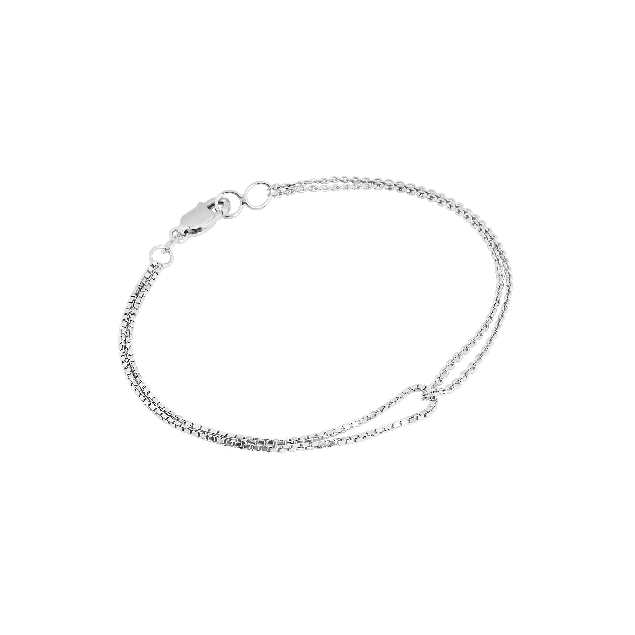 Cordy looped bracelet