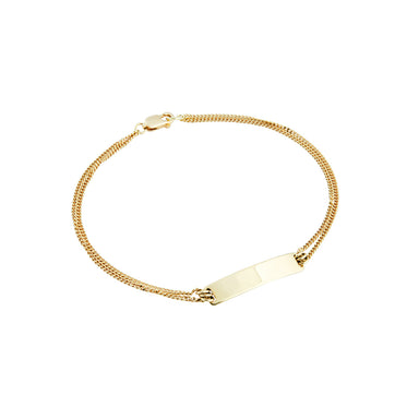 18 carat yellow gold beau bracelet