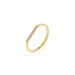 18-carat yellow gold rafaelle ring
