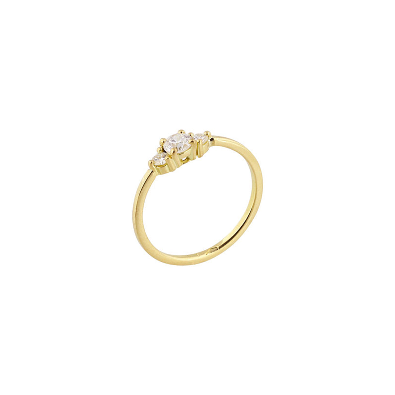 18-carat yellow gold renée ring