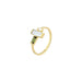 18-carat yellow gold renate ring
