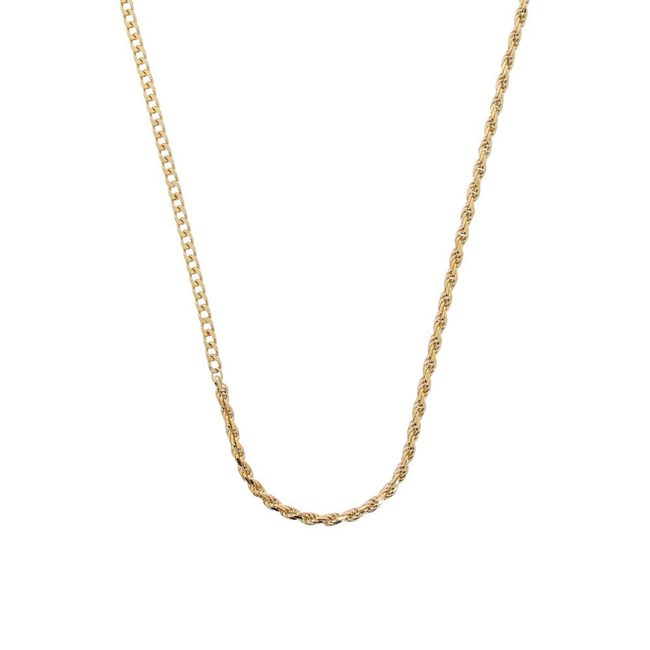 arte gold gourmet chain necklace
