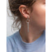 asymmetric pearl earrings