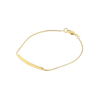 gold semi flex bracelet