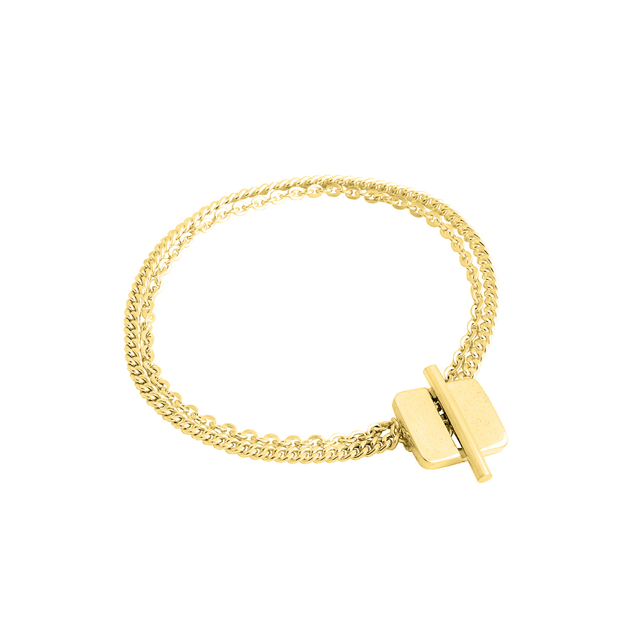 goldplated dot bracelet