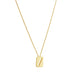 goldplated dot necklace