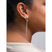 long flex post earrings