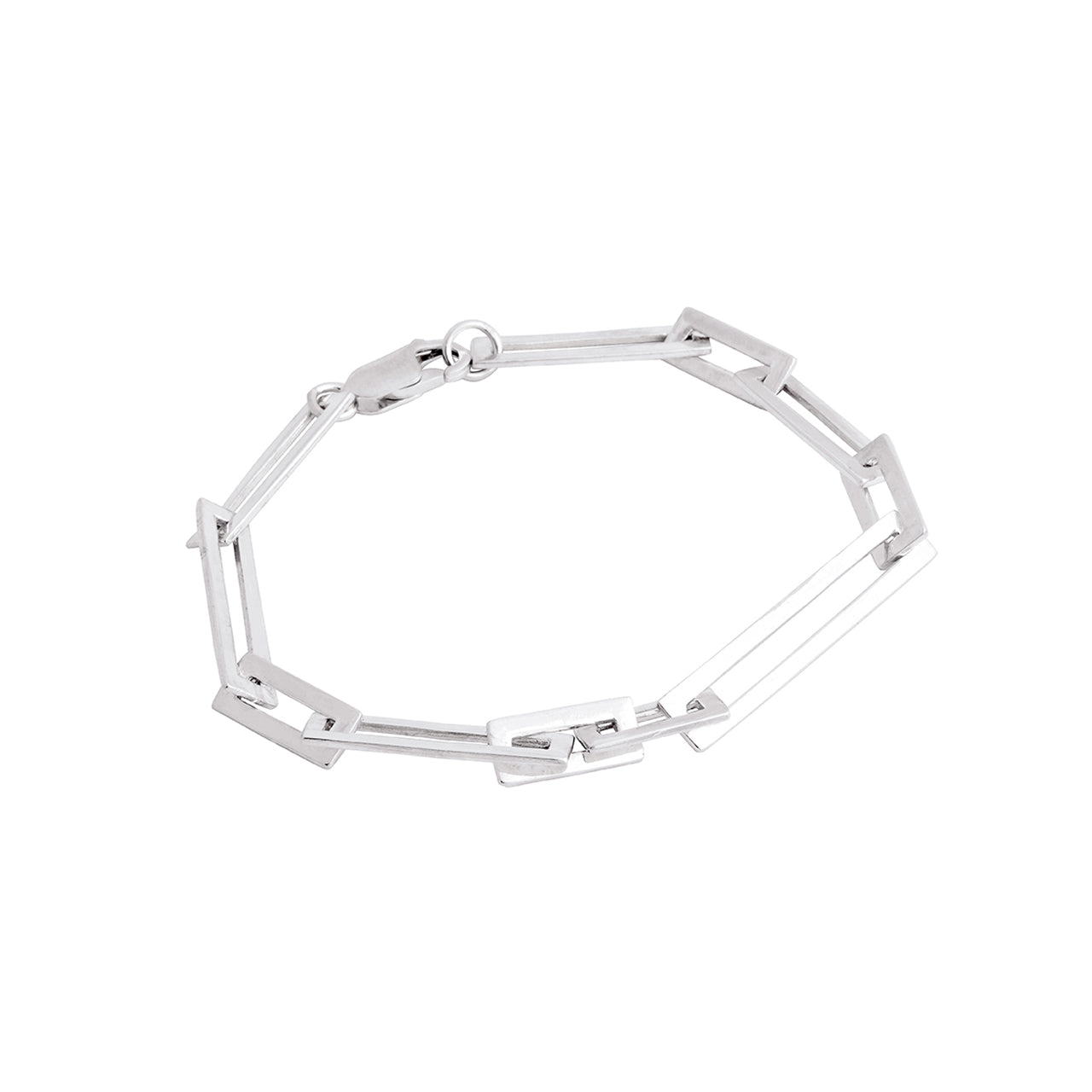 silver minus bracelet