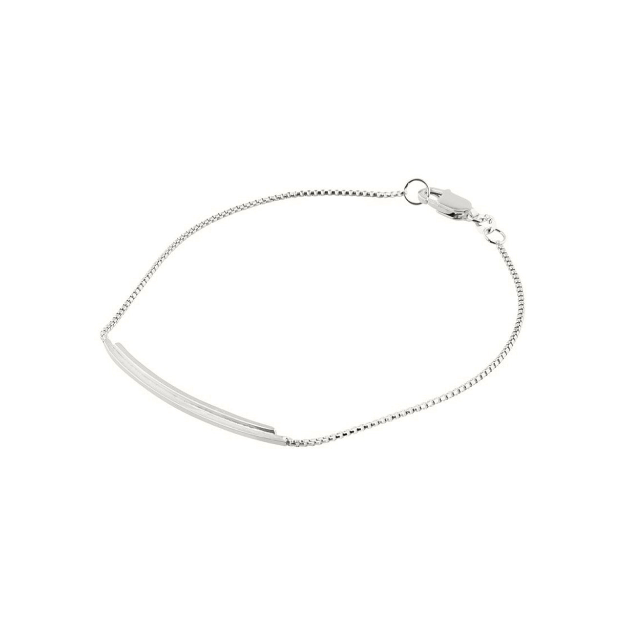 silver semi flex bracelet