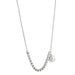 silver statement baroque pearl necklace