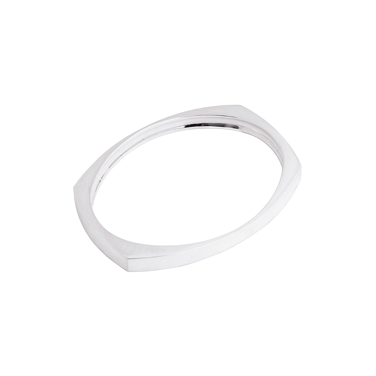 silver swash bangle