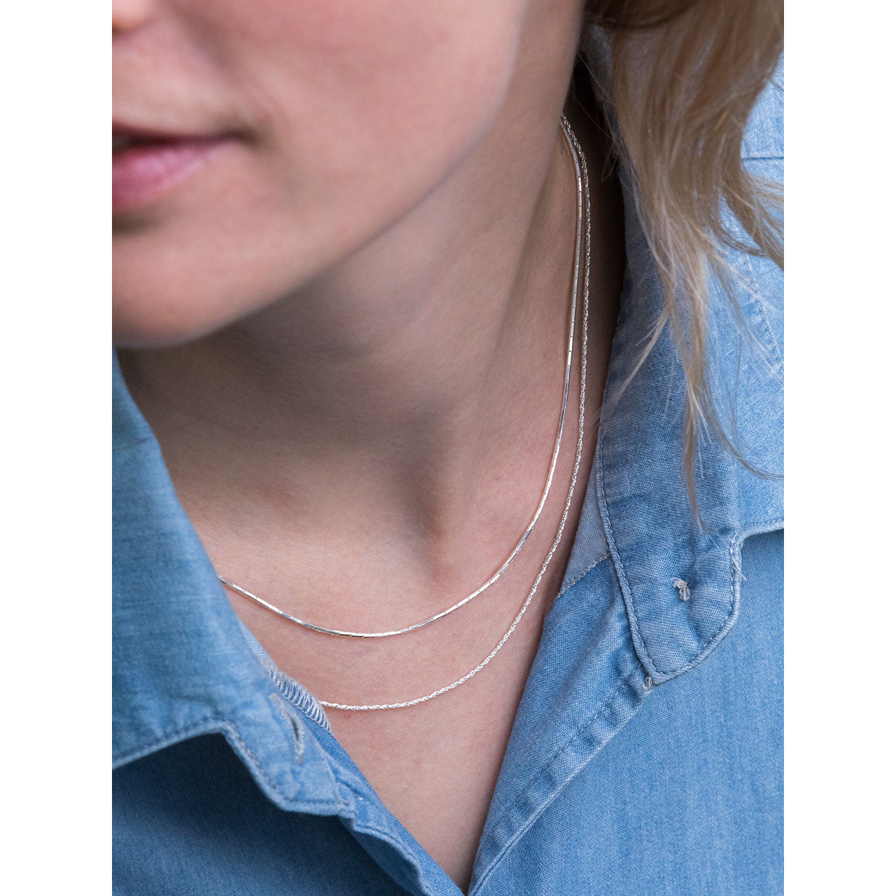 layered duo necklace