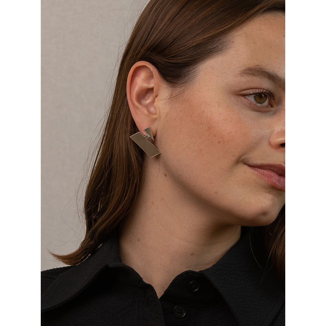 slab statement earrings